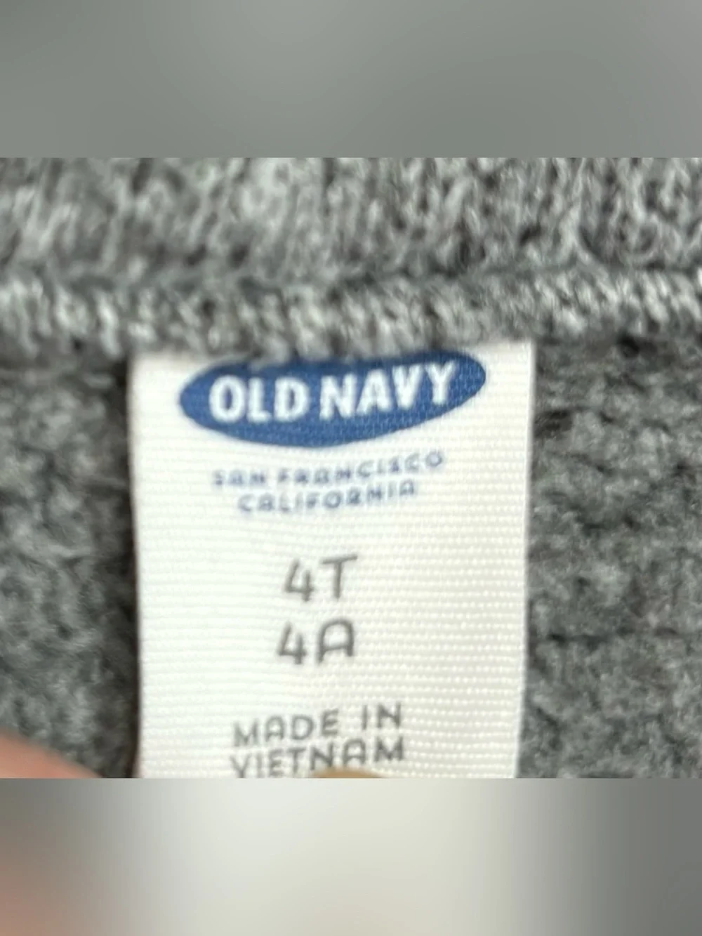 Old Navy Gray Kids Pea Coat with Buttons